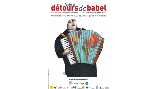 Affiche festival Détours de Babel 2022